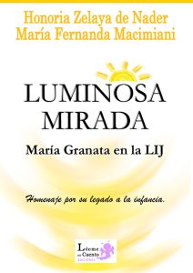 Libro de Fernanda Macimiani sobre María Granata