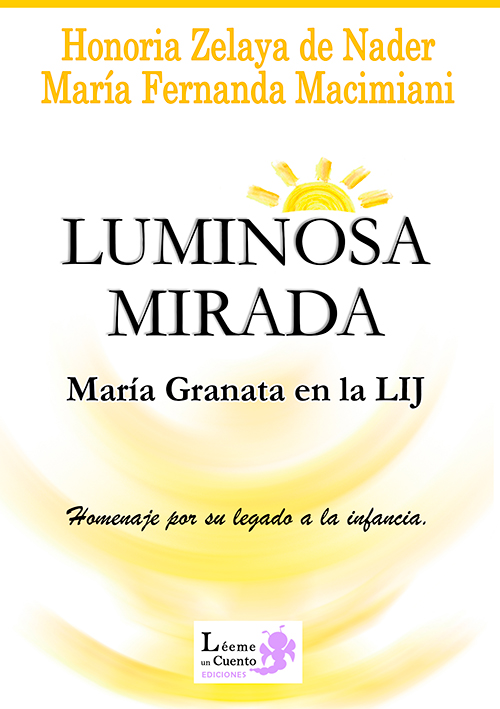 Libro de Fernanda Macimiani sobre María Granata