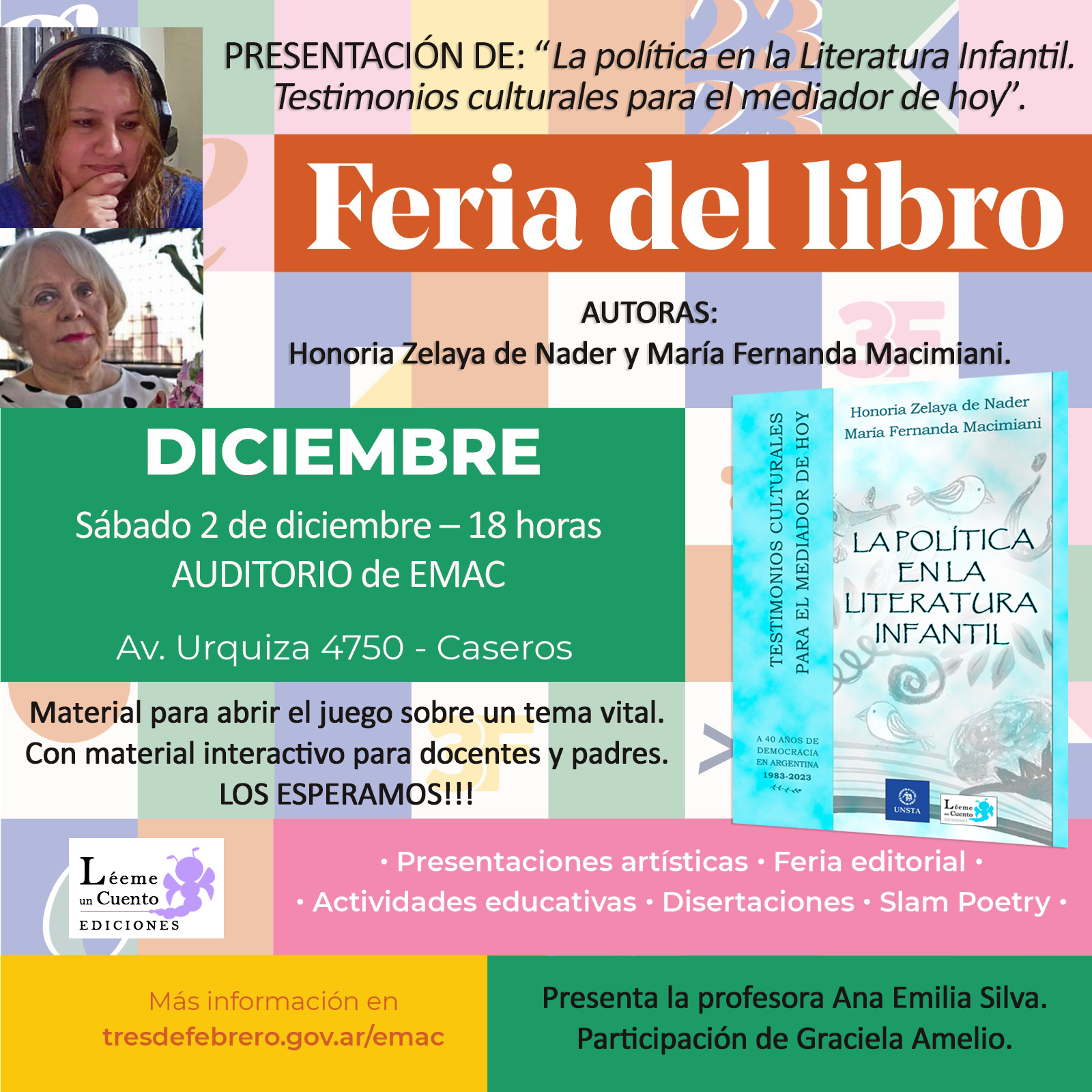 Presentación del libro LA POLÍTICA EN LA LITERATURA INFANTIL
