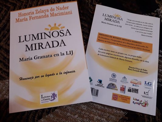 LUMINOSA MIRADA, libro sobre la obra de LIJ de María Granata