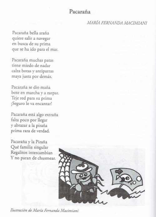 PACARAÑA, poema de María Fernanda Macimiani